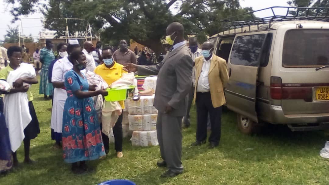 Mothers Get Mama Kits From Amolatar’s North Kyoga MP
