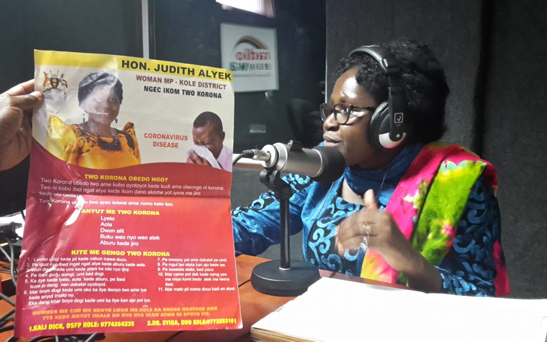 Kole Woman MP Judith Alyek Defends 20 Million MPs’ “Corona Cash”