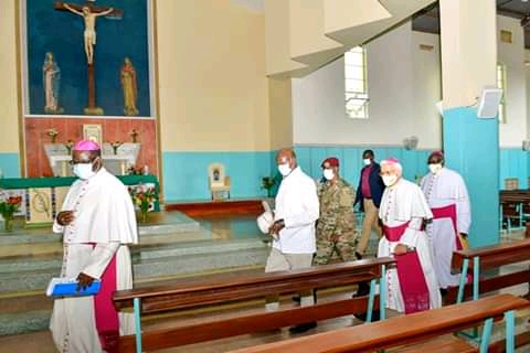 President Museveni Pledges More Support for Lira Cathedral Refurbishment